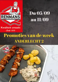 Renmans folder / publicité geldig vanaf 05/09/2025