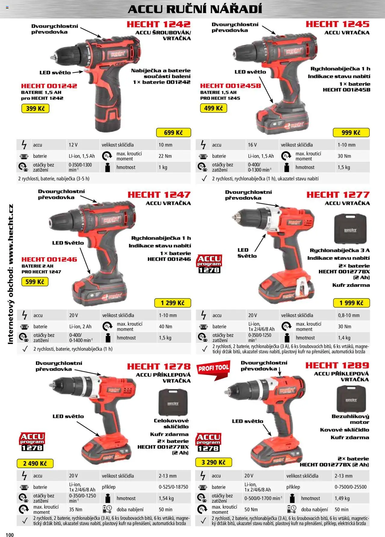 Hecht katalog - Jaro-léto 2025 - strana 100- platný od 22.04.2025