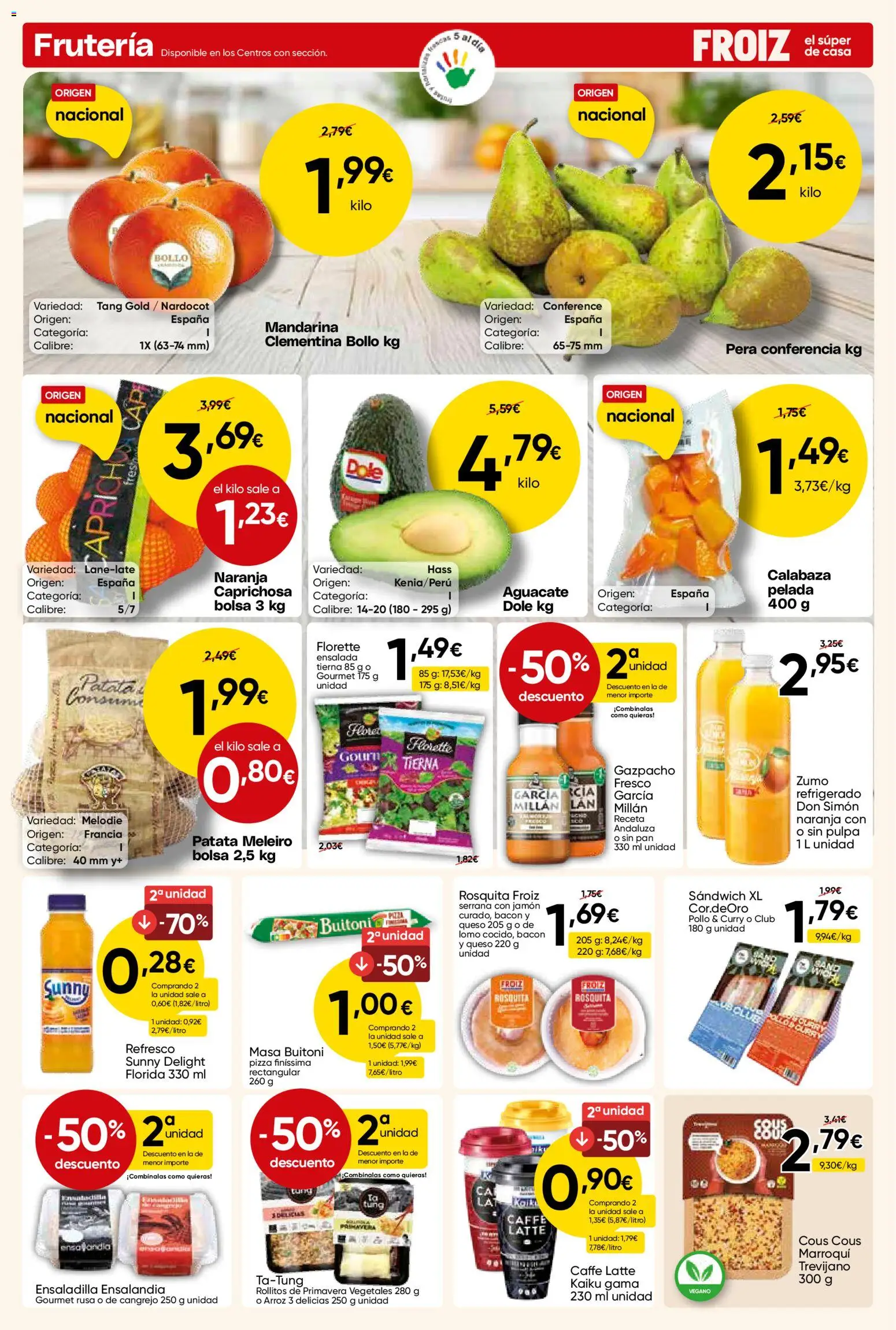 Froiz folleto - Página de 2 - Válido desde 09/04/2026