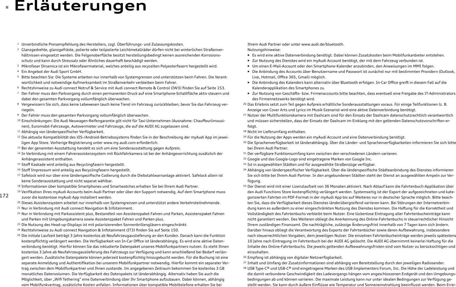 Audi Q5 - Seite 172 - gültig ab 28.10.2025