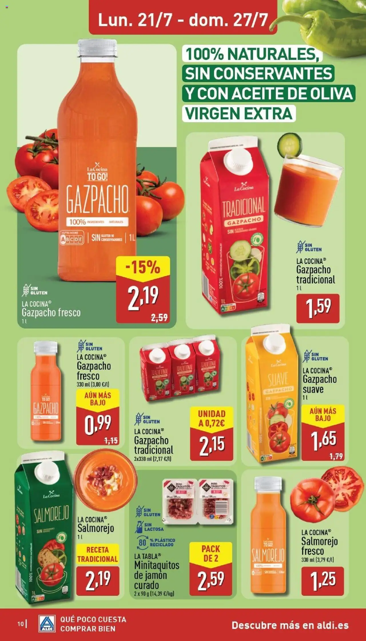 Aldi folleto Baleares - Página de 10 - Válido desde 21/07/2025