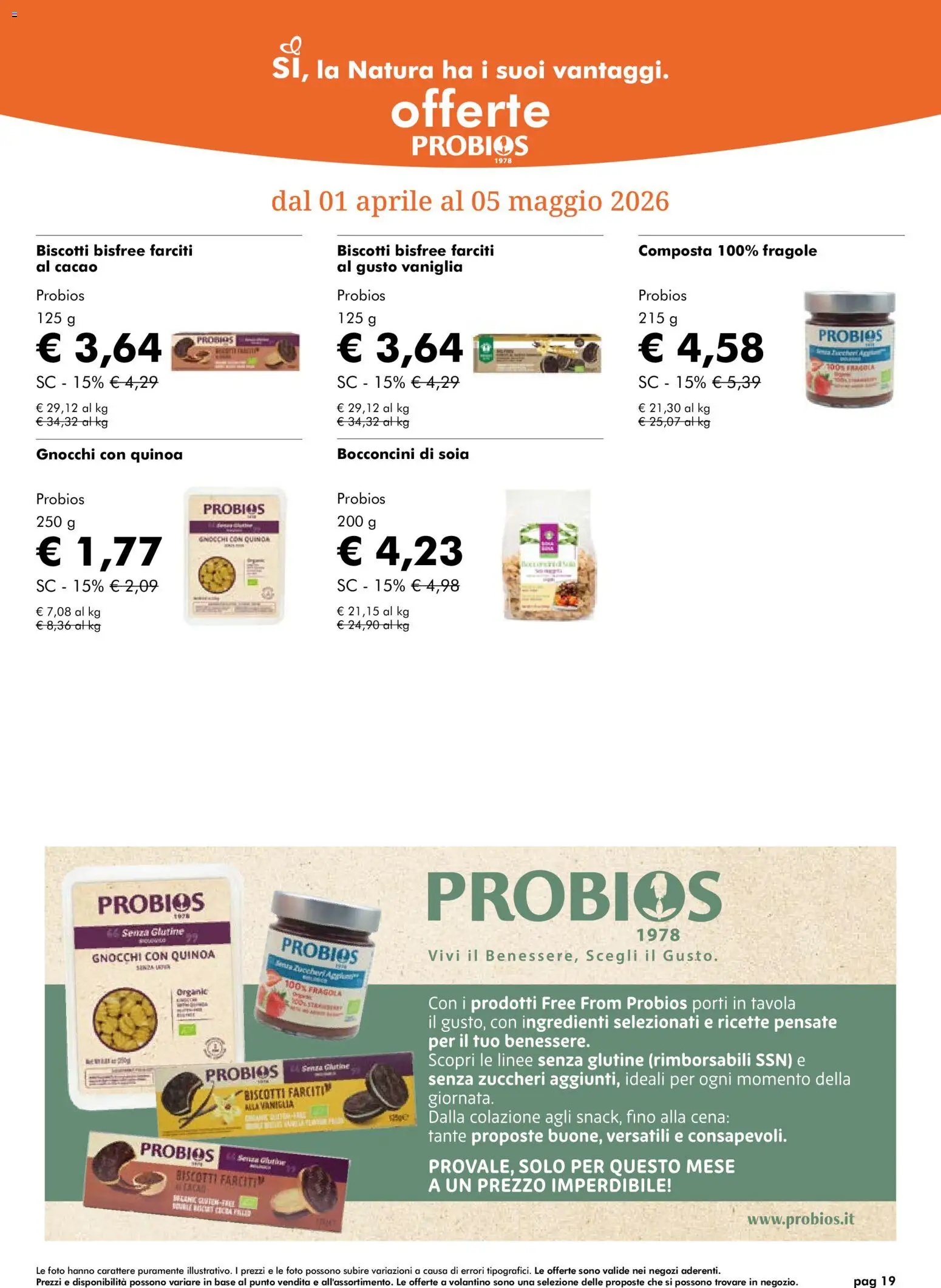 Natura Sì volantino - pagina 19 - valido dal 01/04/2026
