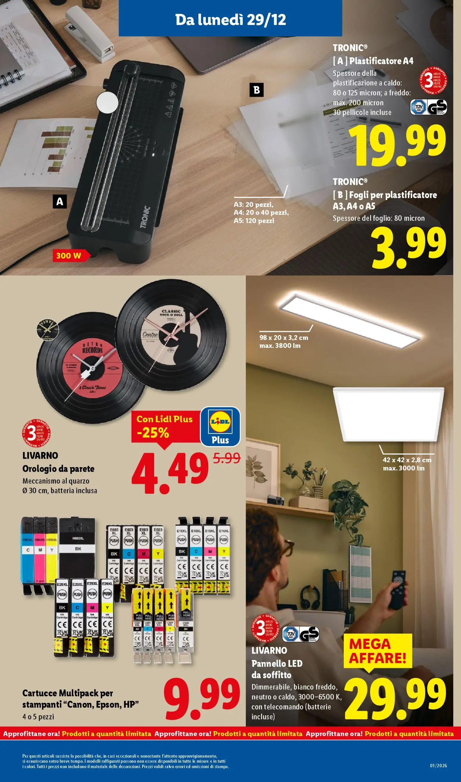 Volantino Lidl	 - pagina 35 - valido dal 29/12/2025