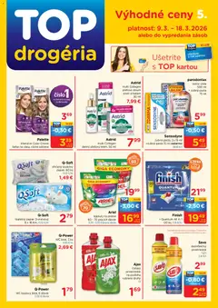 TOP Drogéria leták platný od 09.03.2026
