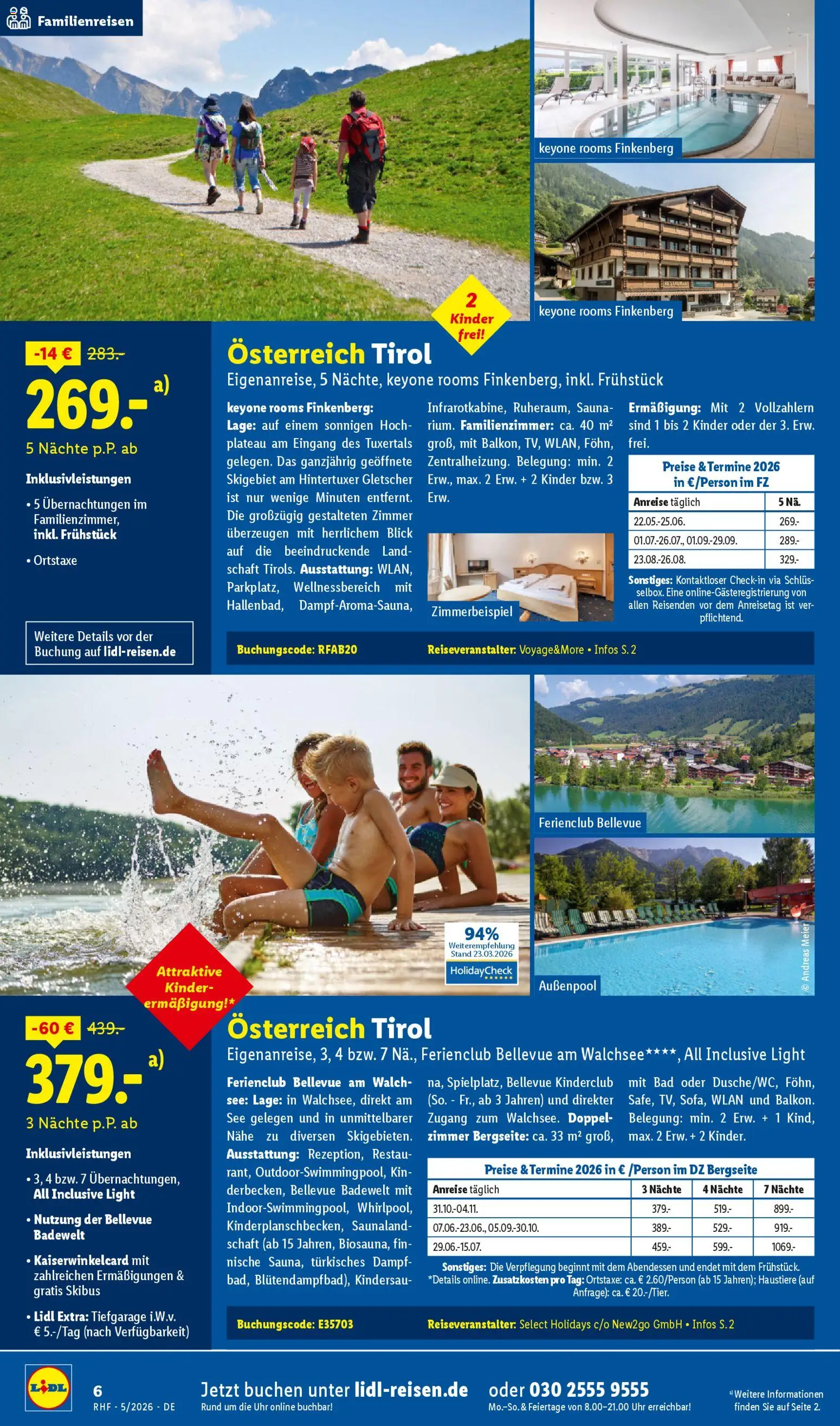 Lidl Reisen Prospekt 	 - Seite 6 - gültig ab 29.04.2026