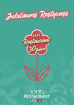 Vorschau XXXLutz Jubiläums Restopass gültig ab 28.01.2026