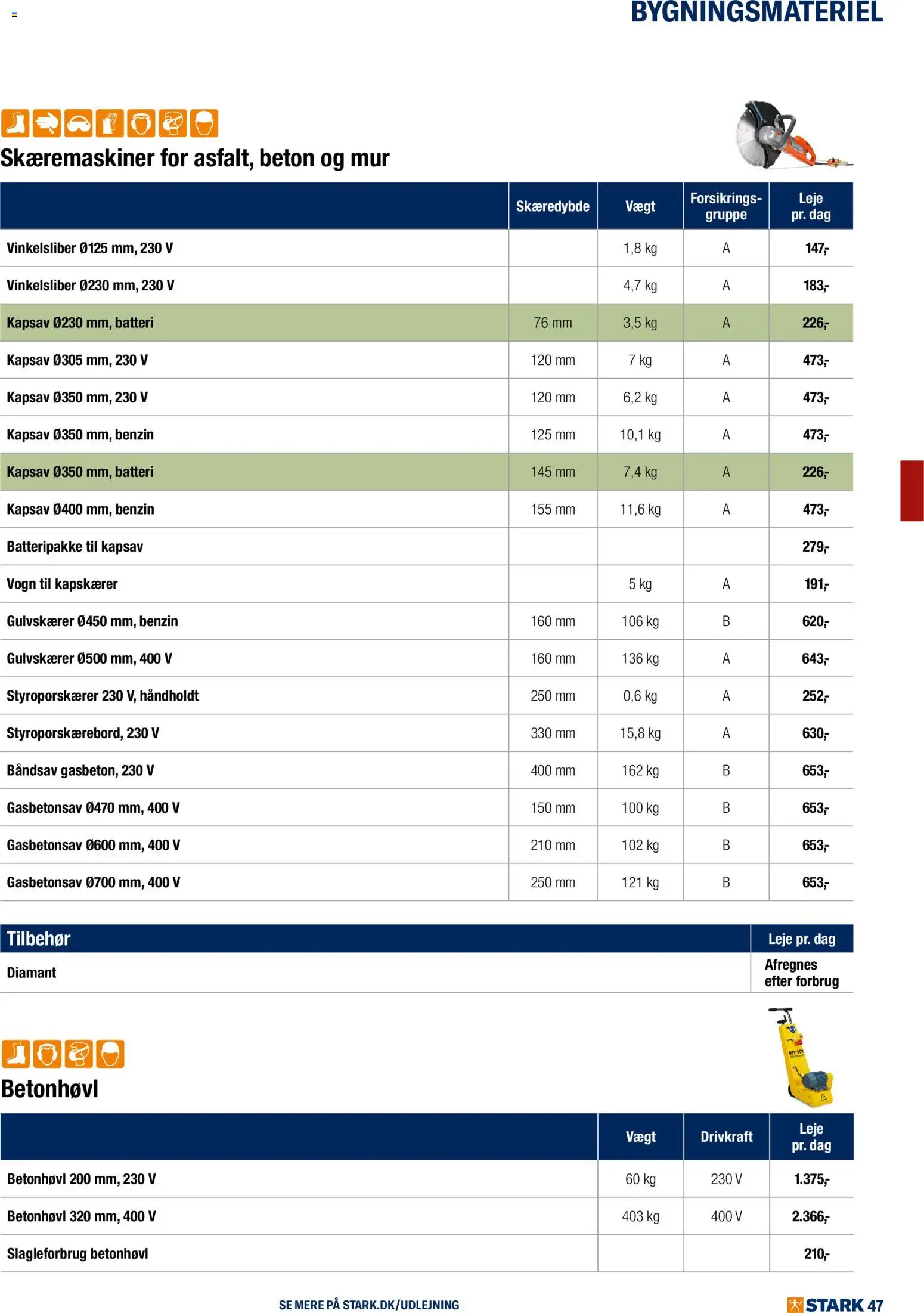 Stark - Kom og lej med os - page 47- valid from 01/01/2026