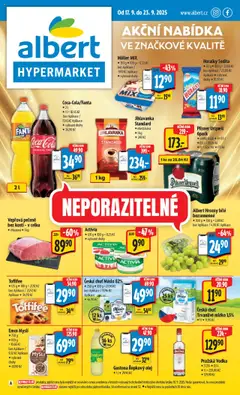Náhled Albert leták - Hypermarket platný od 17.09.2025