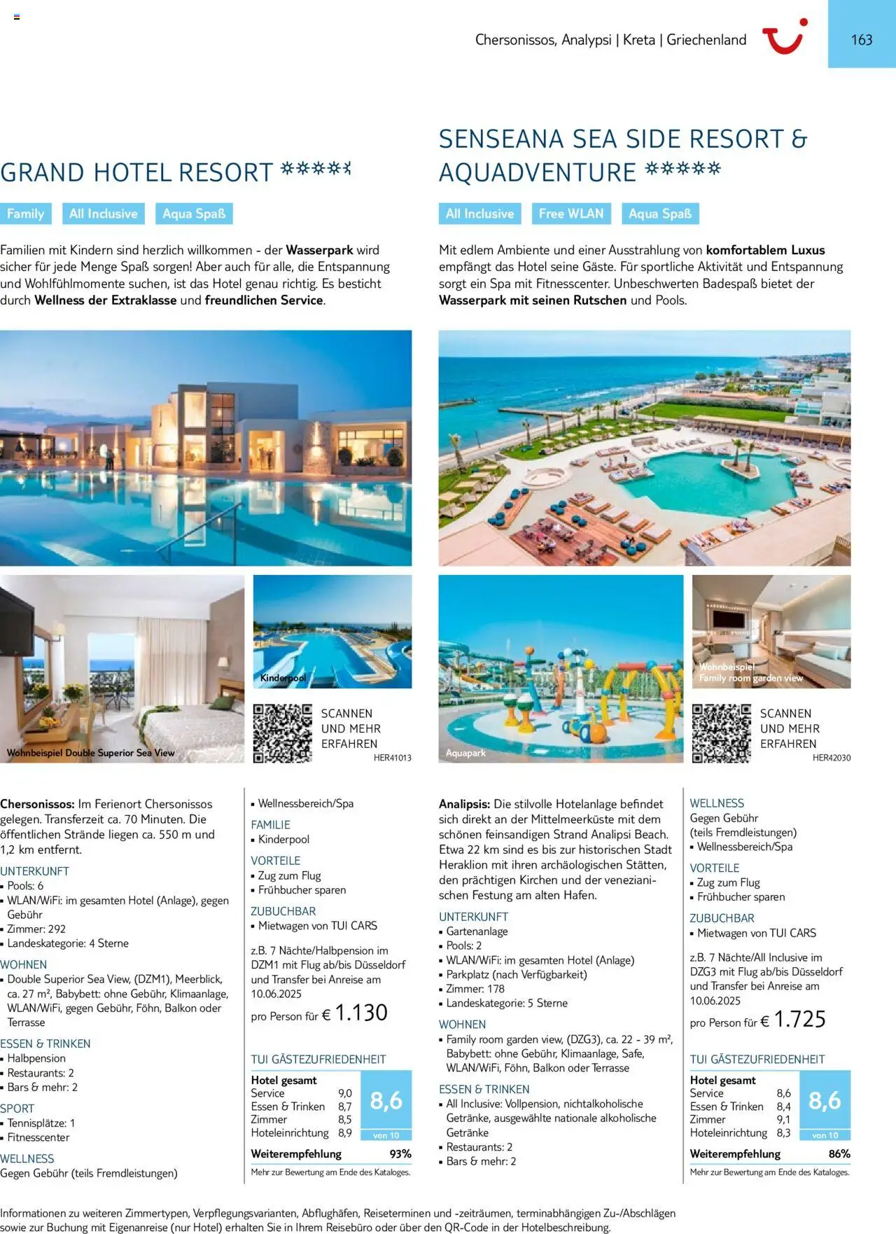 TUI  Südeuropa & Nordafrika 2025/26 - Seite 163 - gültig ab 01.01.2025