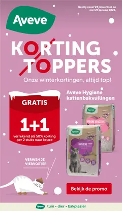 Aveve folder geldig vanaf 21/01/2026