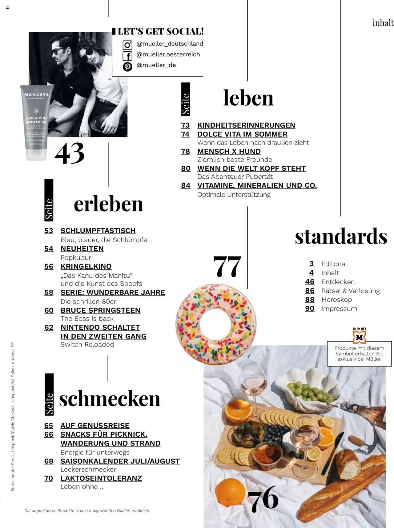 Müller Magazine Lifestyle 4/25 - Seite 5- gültig ab 14.07.2025