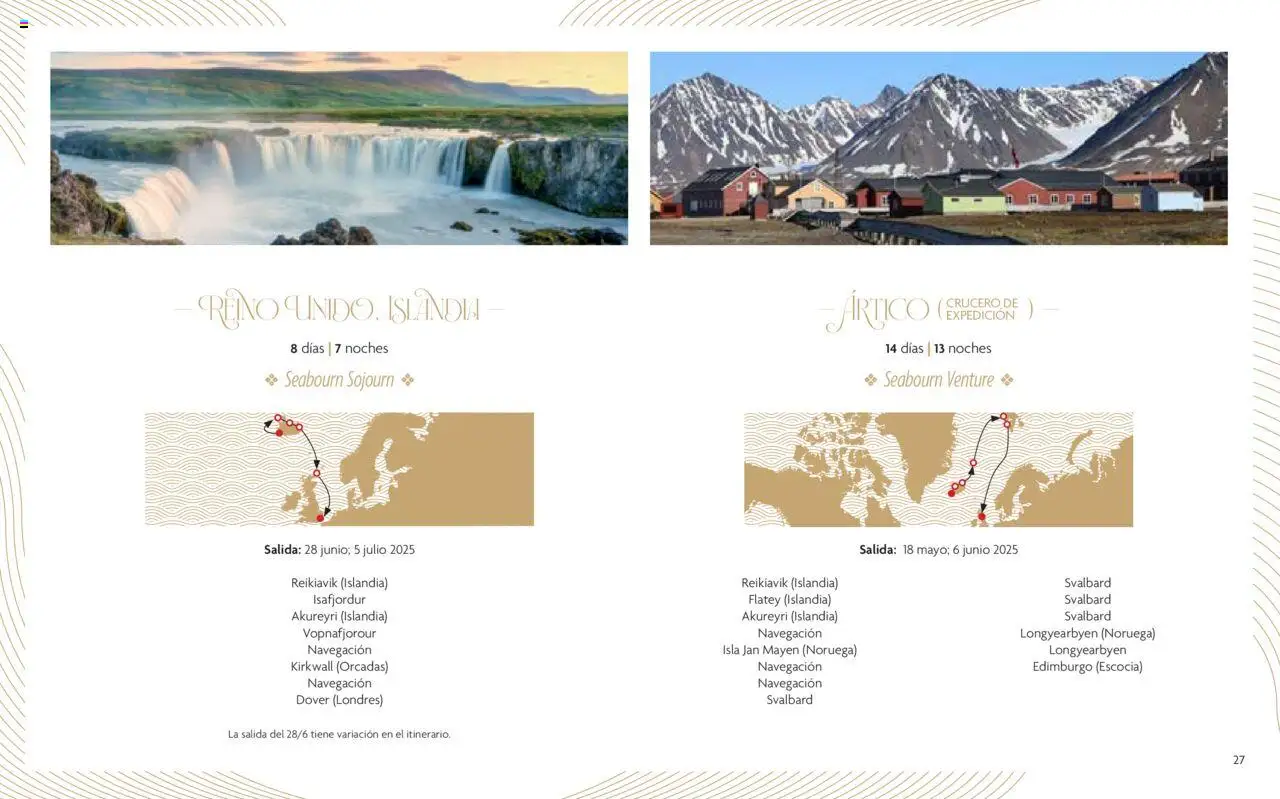 Viajes El Corte Inglés Cruceros de lujo - Página de 28 - Válido desde 01/01/2025