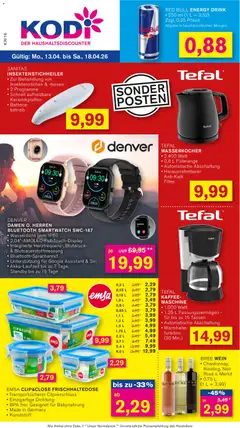 Vorschau KODi Prospekt 	 gültig ab 13.04.2026
