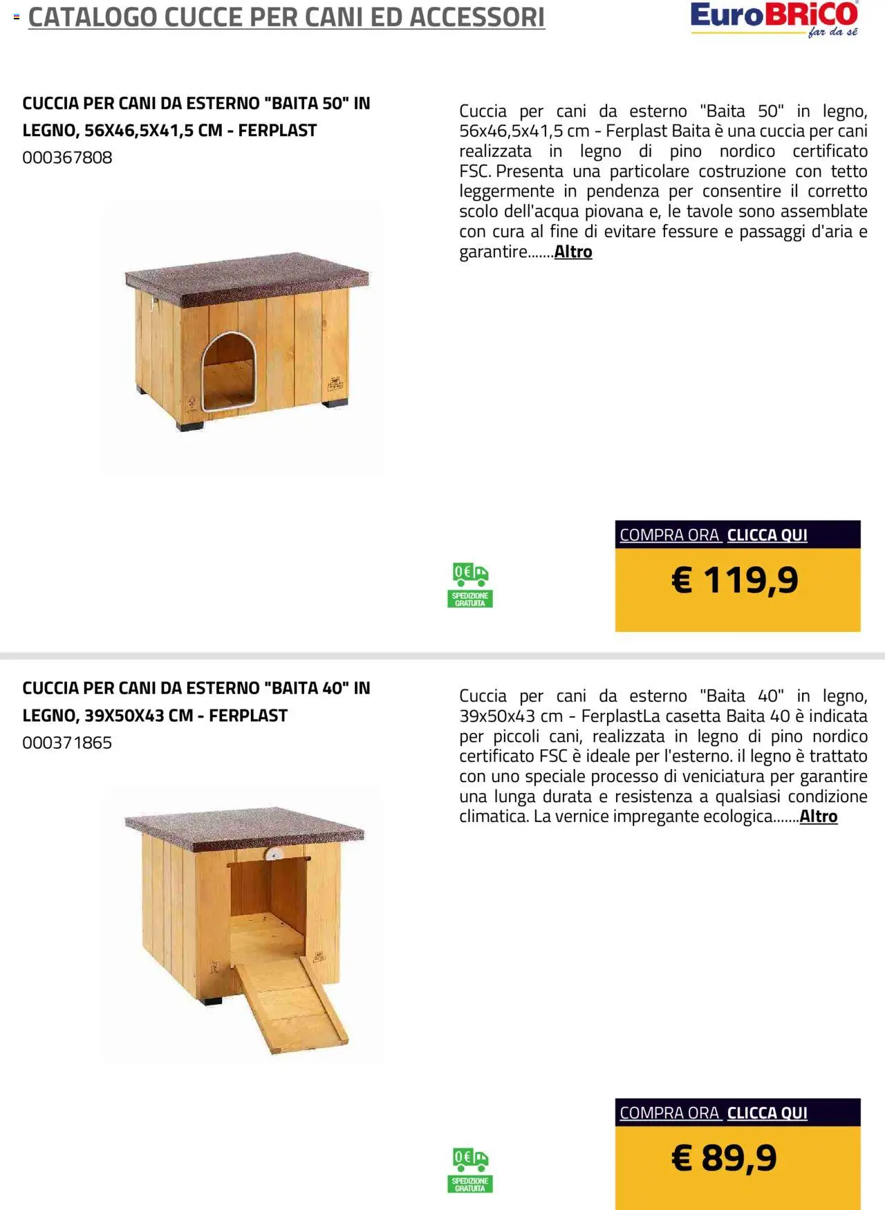 Eurobrico Cucce catalogo - pagina 24 - valido dal 15/07/2025