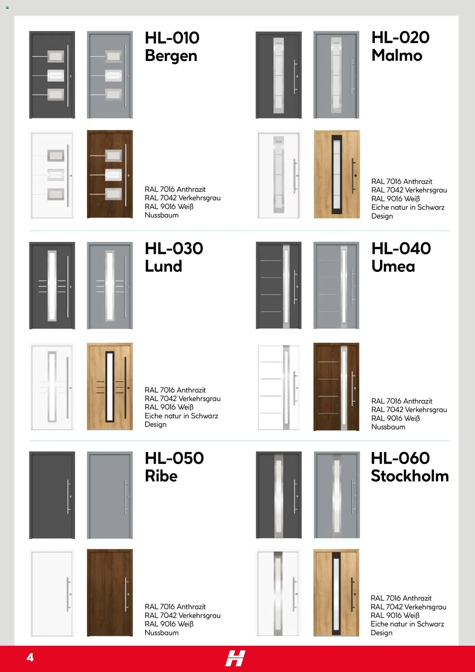Hellweg Splendoor Innentüren Katalog - Seite 4 - gültig ab 05.12.2025