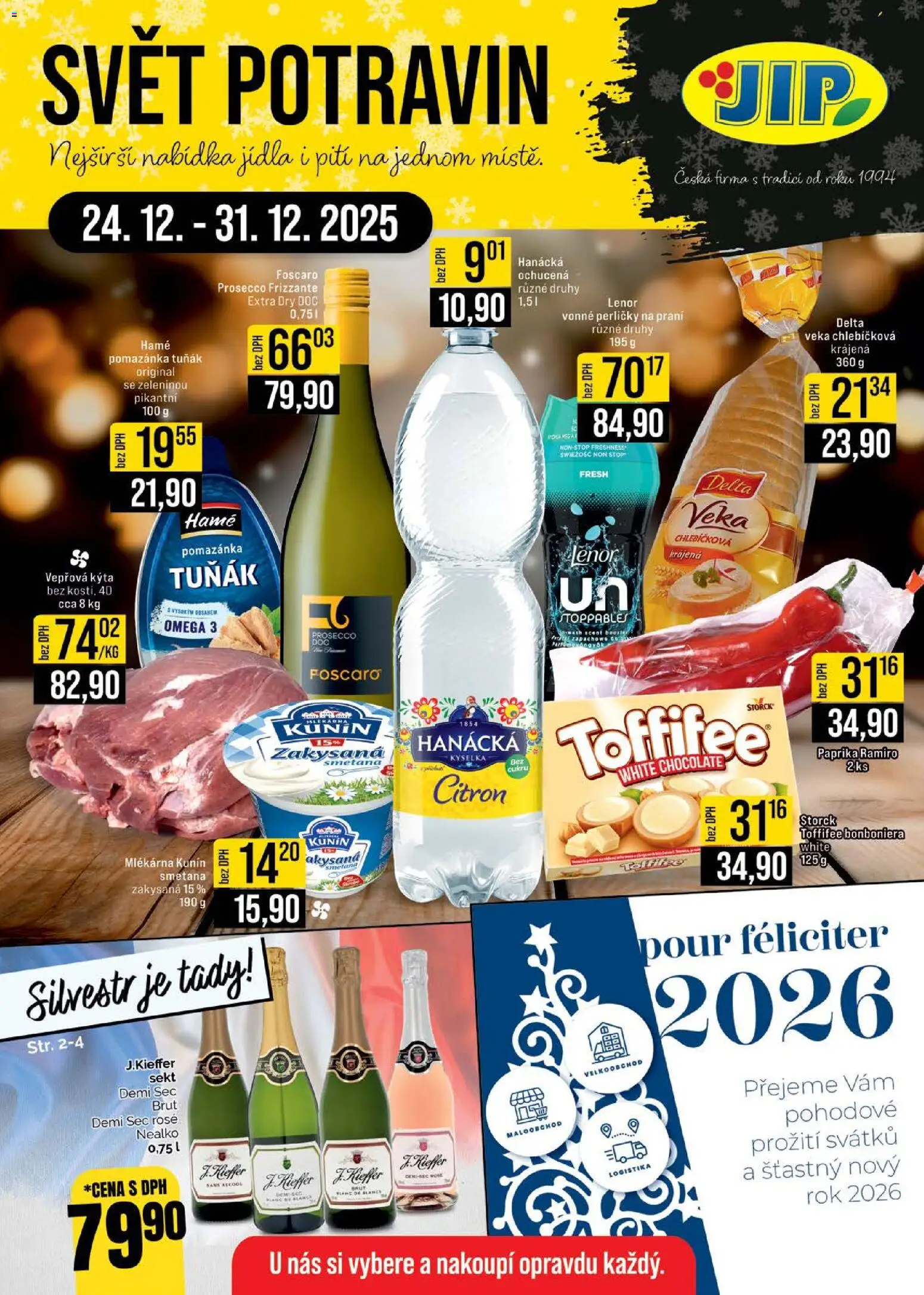 Jip leták - Cash & Carry - strana 1- platný od 24.12.2025