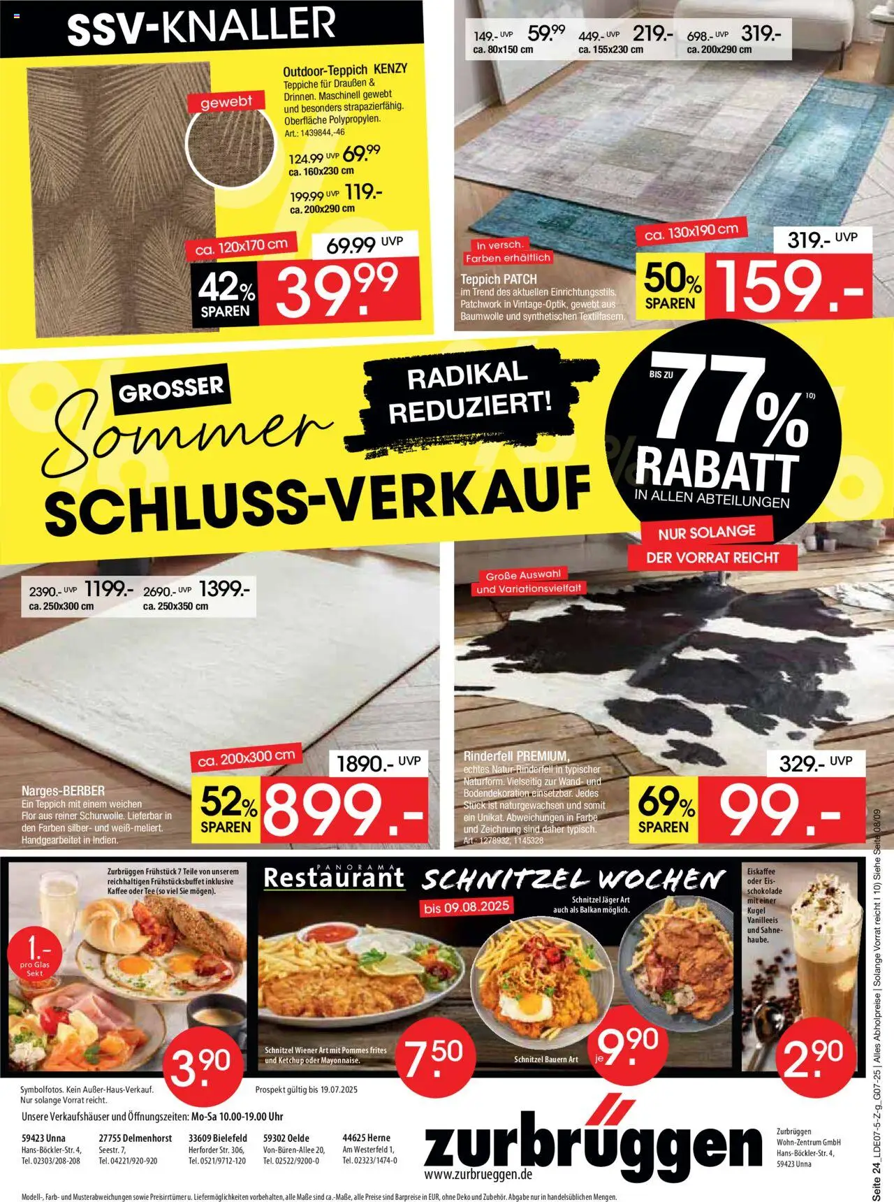 Zurbrüggen Inventurverkauf - Seite 52 - gültig ab 05.07.2025