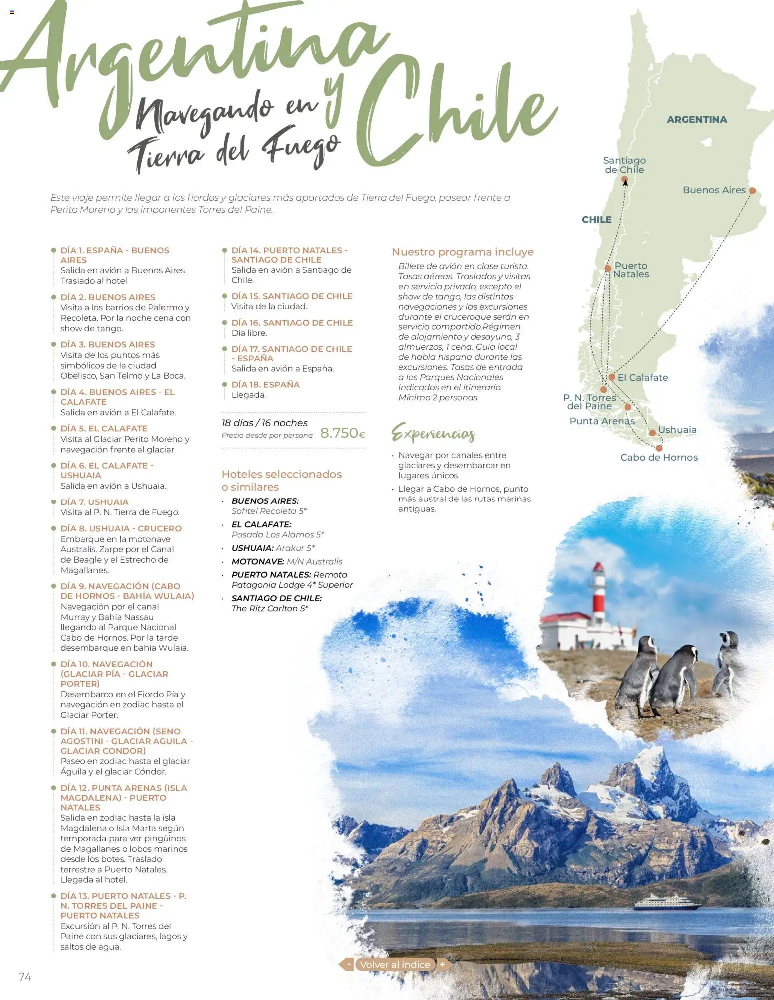 Viajes El Corte Inglés - Catálogo Tourmundial Premium - Página de 76 - Válido desde 01/01/2026