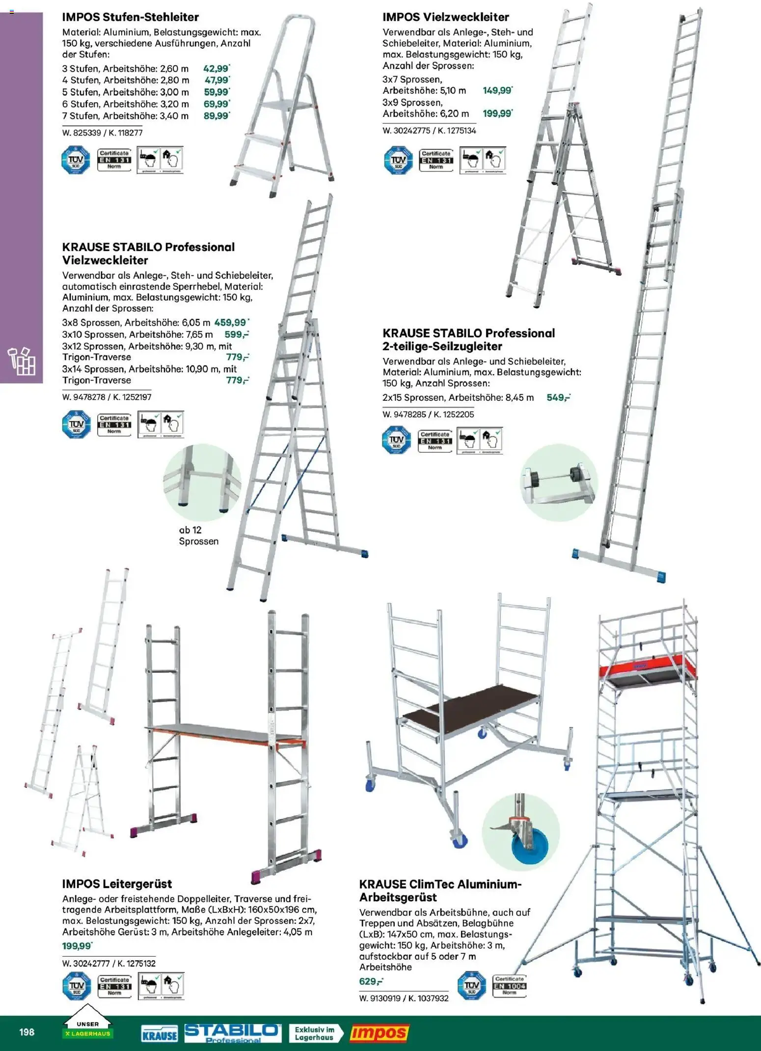 Lagerhaus Garten & Freizeit Katalog 2026 - Wien, Innsbruck - page 198- valid from 01.03.2026