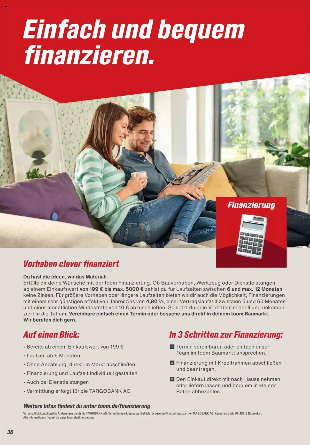 Toom Baumarkt Leuchten & Tapeten  - Seite 36 - gültig ab 01.09.2025