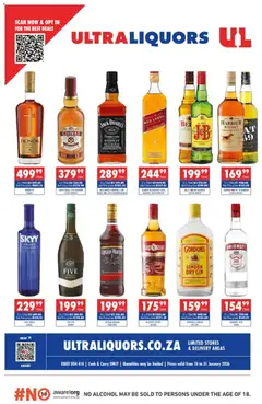 Preview Ultra Liquors Specials valid from 16/01/2026