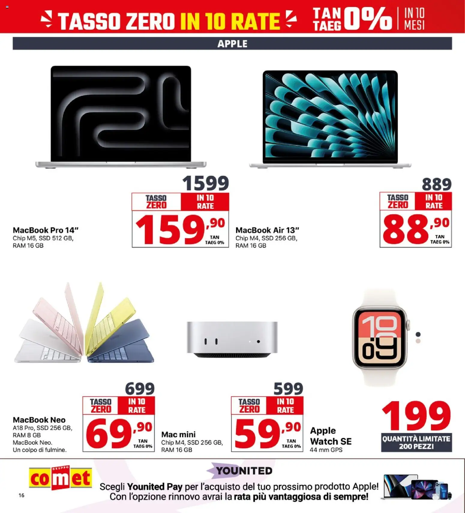 Comet volantino - pagina 16 - valido dal 09/04/2026
