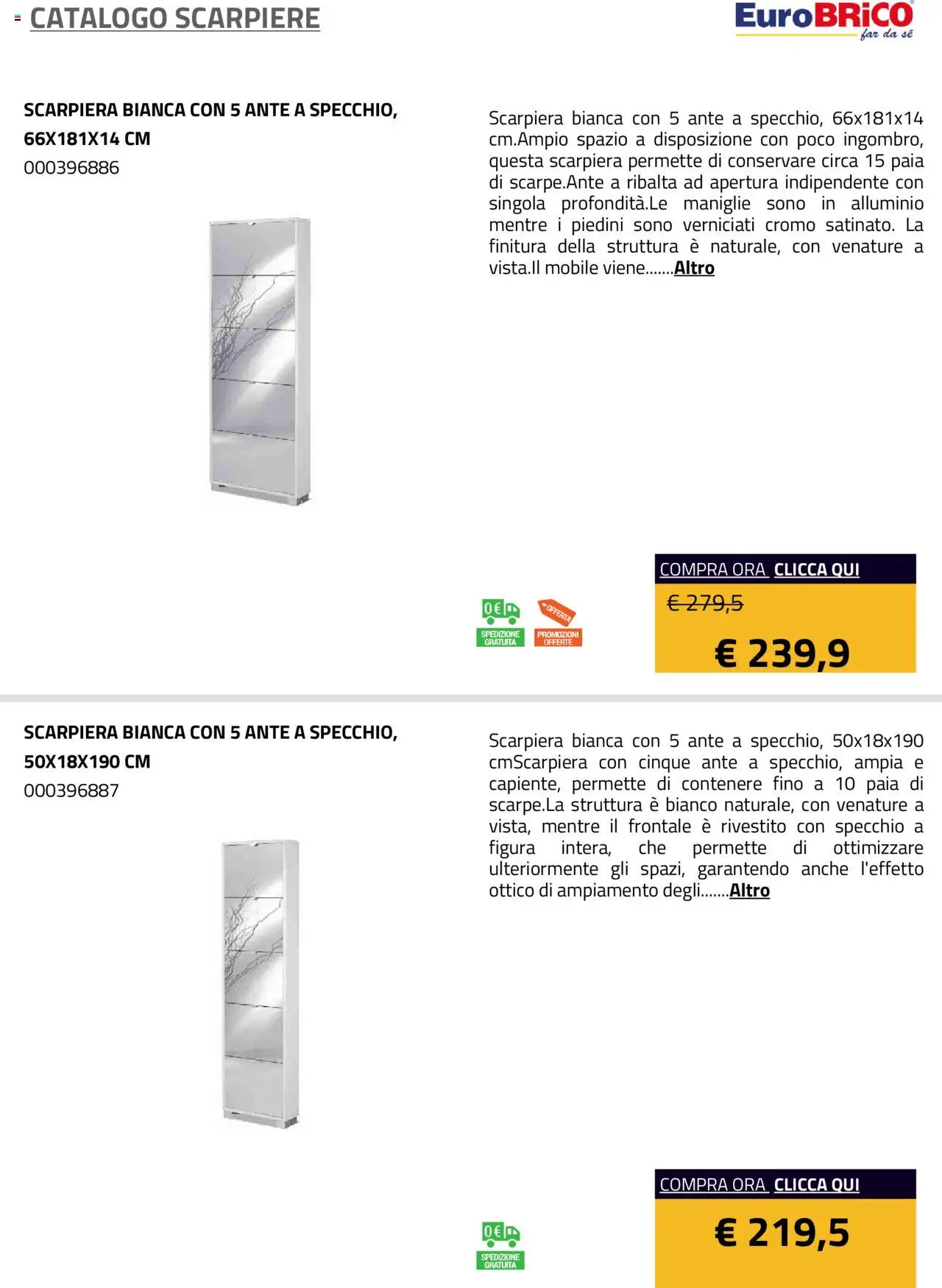 Eurobrico Scarpiere catalogo - pagina 37 - valido dal 23/07/2025