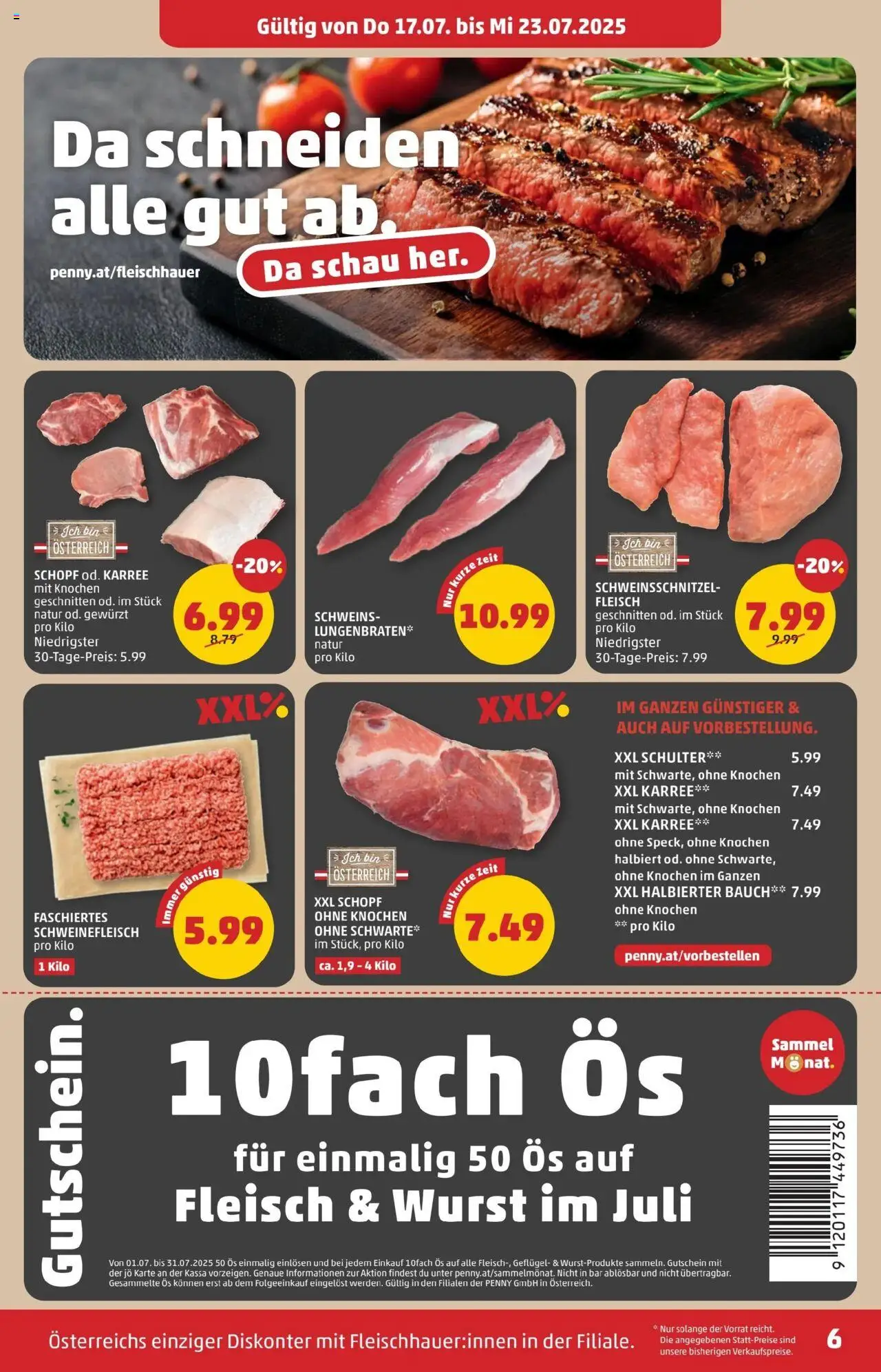 Penny Markt Flugblatt - Seite 6- gültig ab 17.07.2025