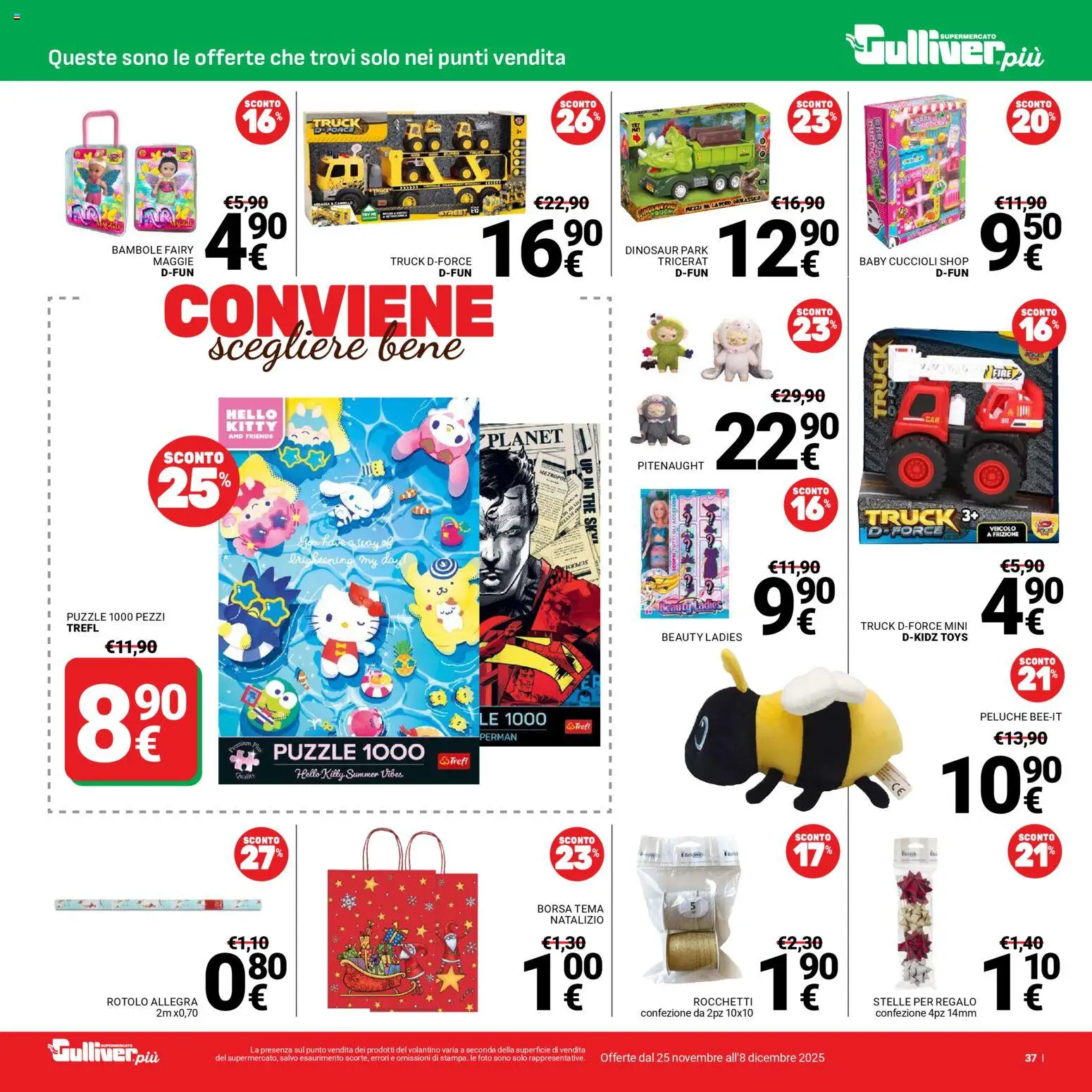 Gulliver - Black Friday - pagina 37 - valido dal 25/11/2025