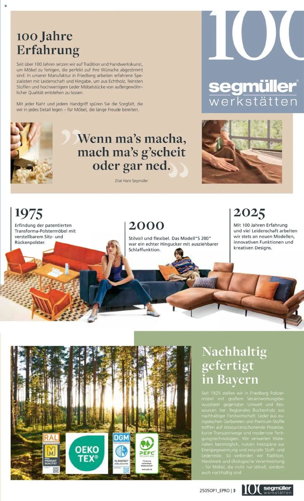 Segmüller Jahrhundert Angebote - Seite 3 - gültig ab 01.09.2025