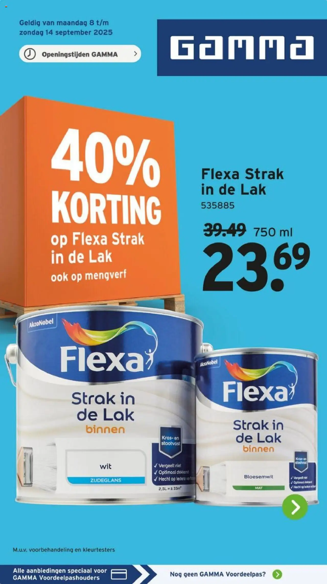 GAMMA - Folder - pagina 1- geldig vanaf 08-09-2025