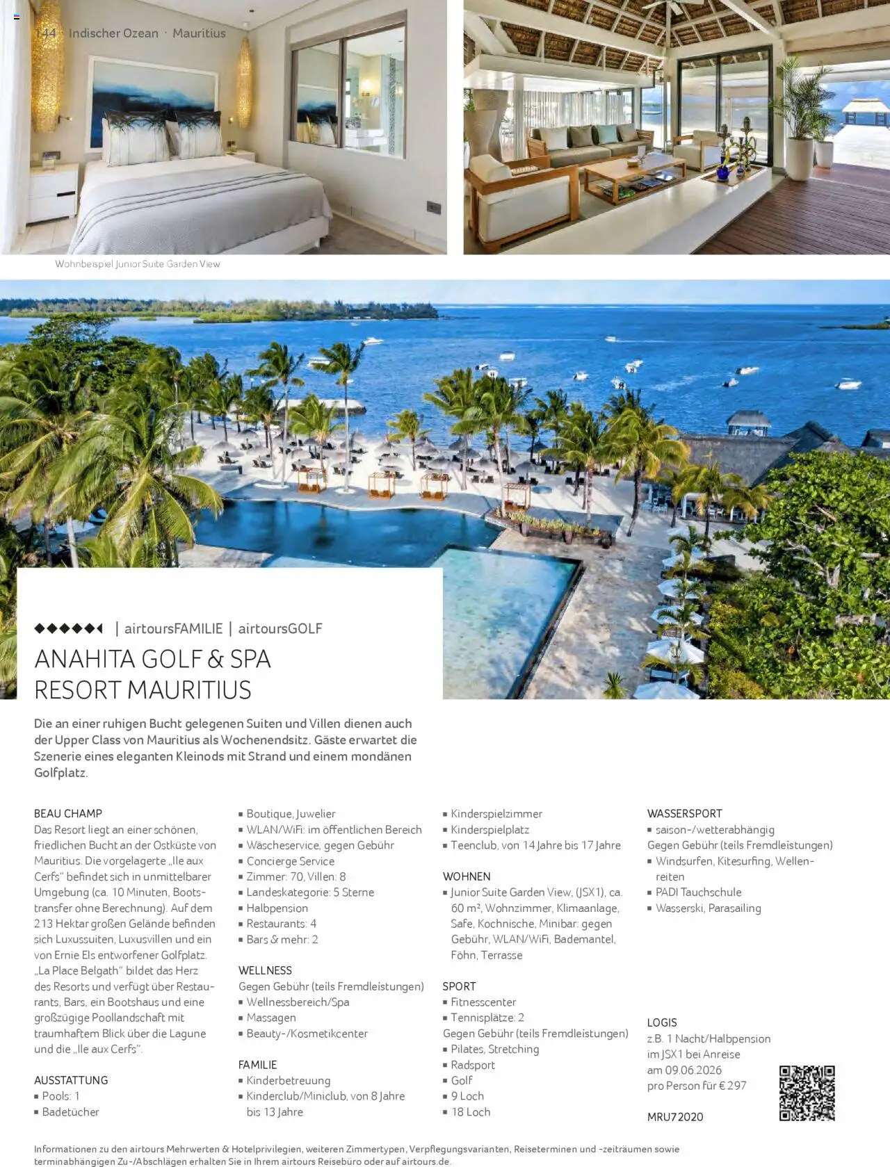 TUI airtours Katalog  Erstklassige Fernreisen 2025/26 - Seite 144 - gültig ab 01.11.2025