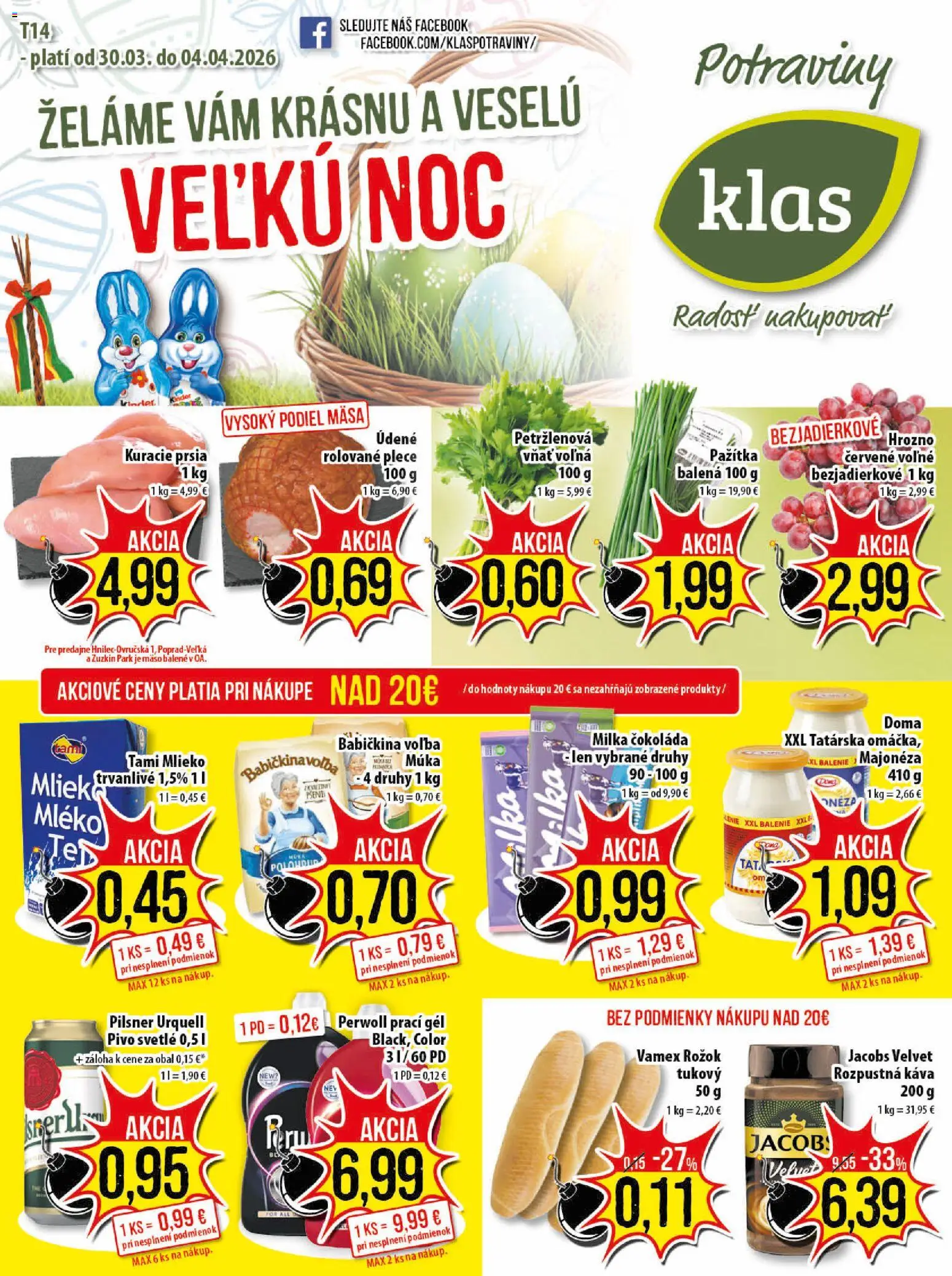 Klas leták - strana 1- platný od 30.03.2026