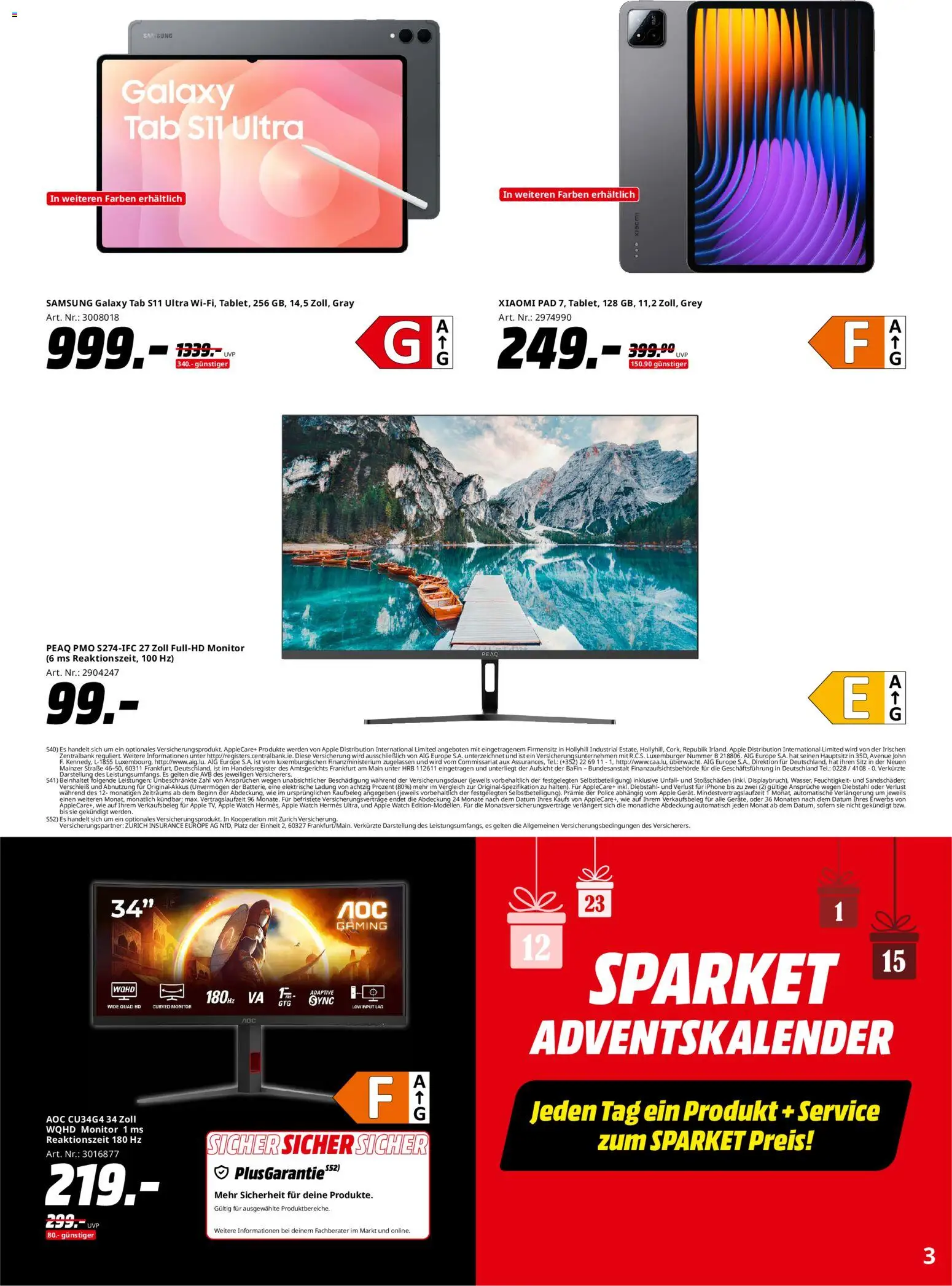Saturn - Cyber Monday - Seite 3 - gültig ab 01.12.2025