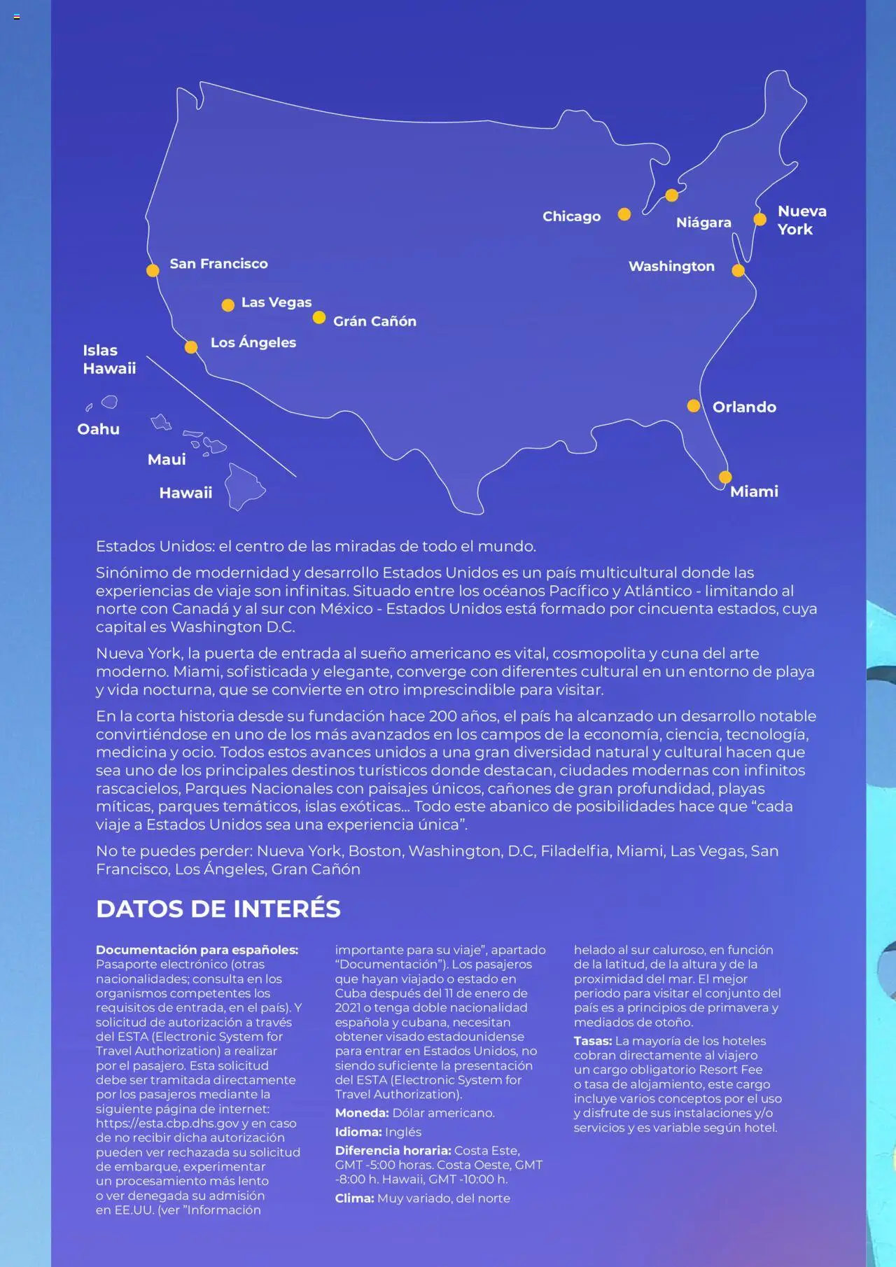 Viajes El Corte Inglés - Norteamérica y Caribe 2025 - Página de 8 - Válido desde 01/01/2025