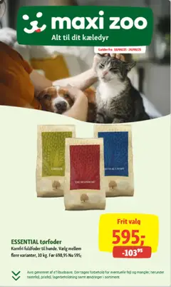 Forhåndsvisning Maxi Zoo - Tilbudsavis gyldig fra 18/08/2025