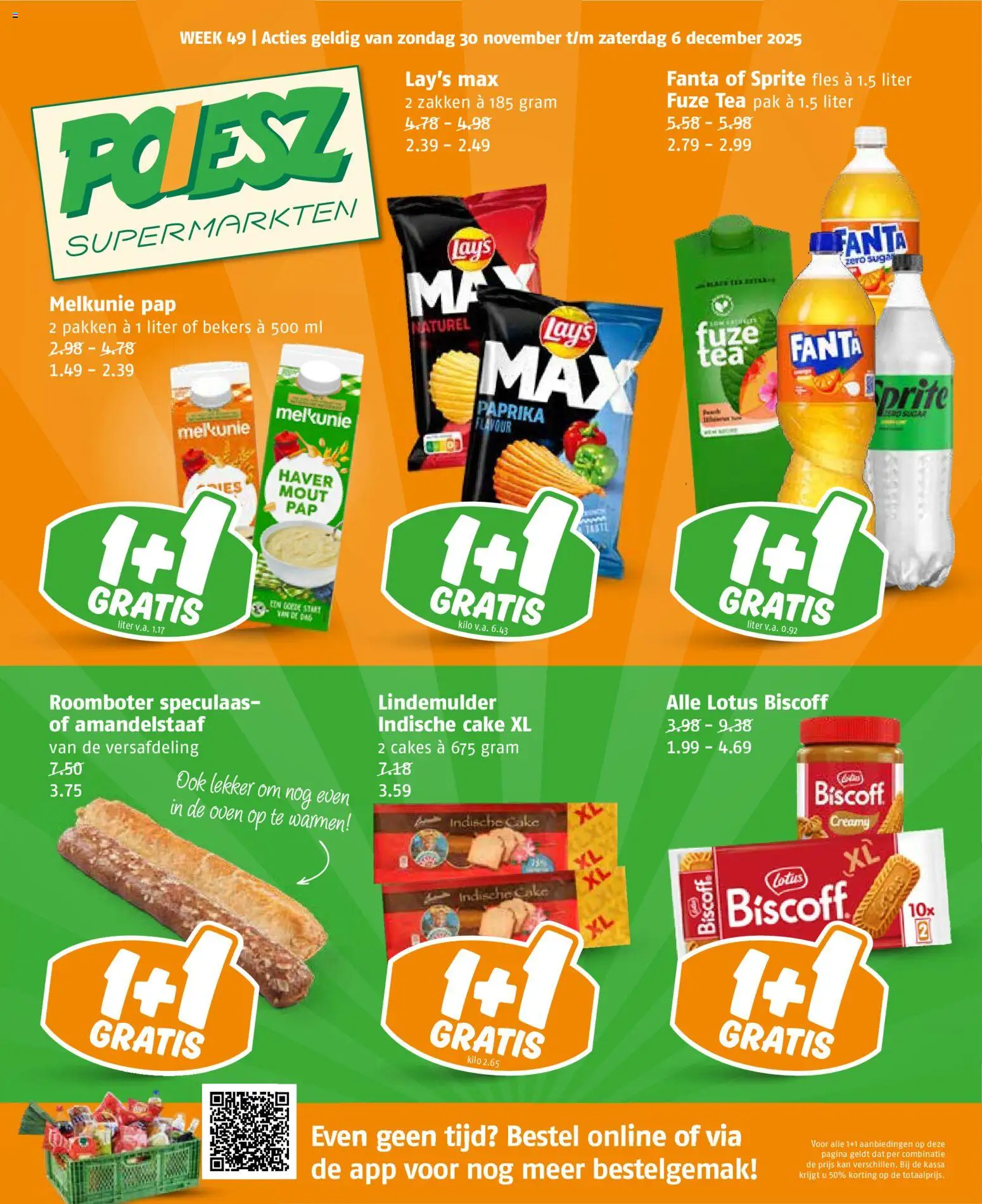 Poiesz - Folder week 49 - pagina 1- geldig vanaf 30-11-2025