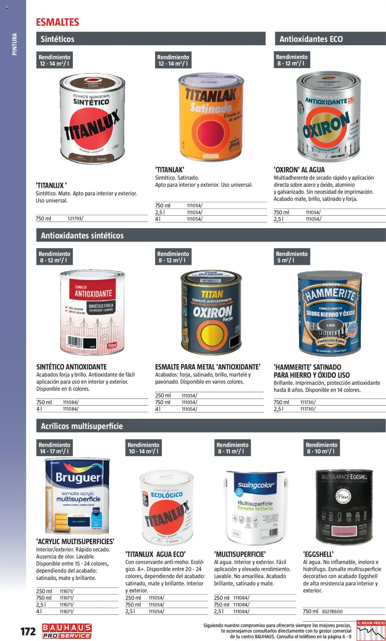 Bauhaus - ProService  - Página de 172 - Válido desde 24/02/2025