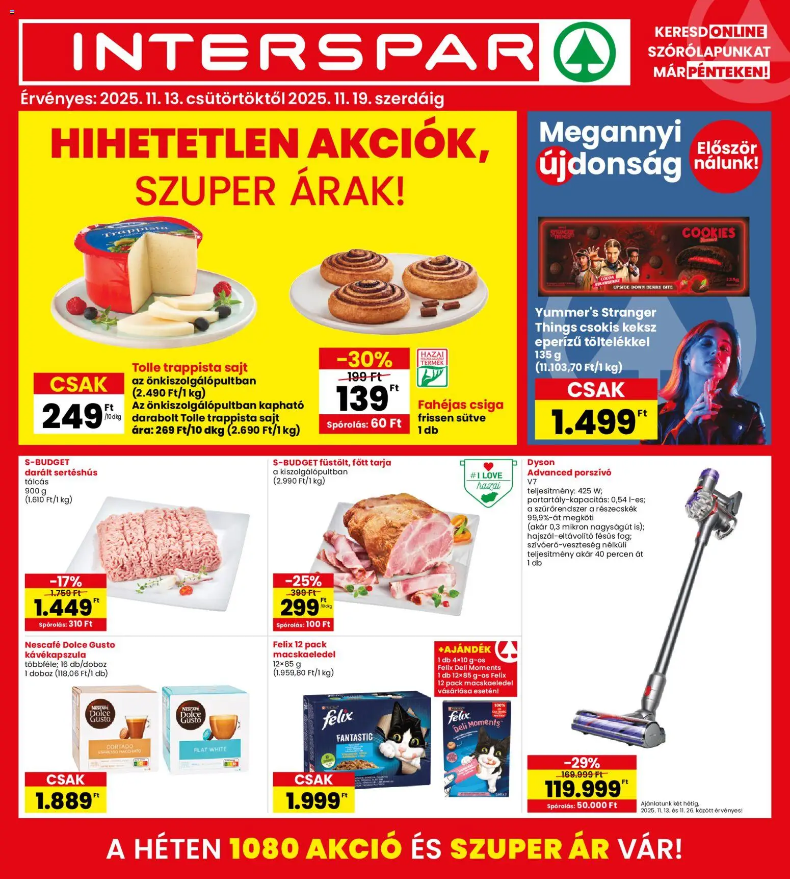 Interspar Black Friday - 1oldal - érvényes 2025.11.13.-tól