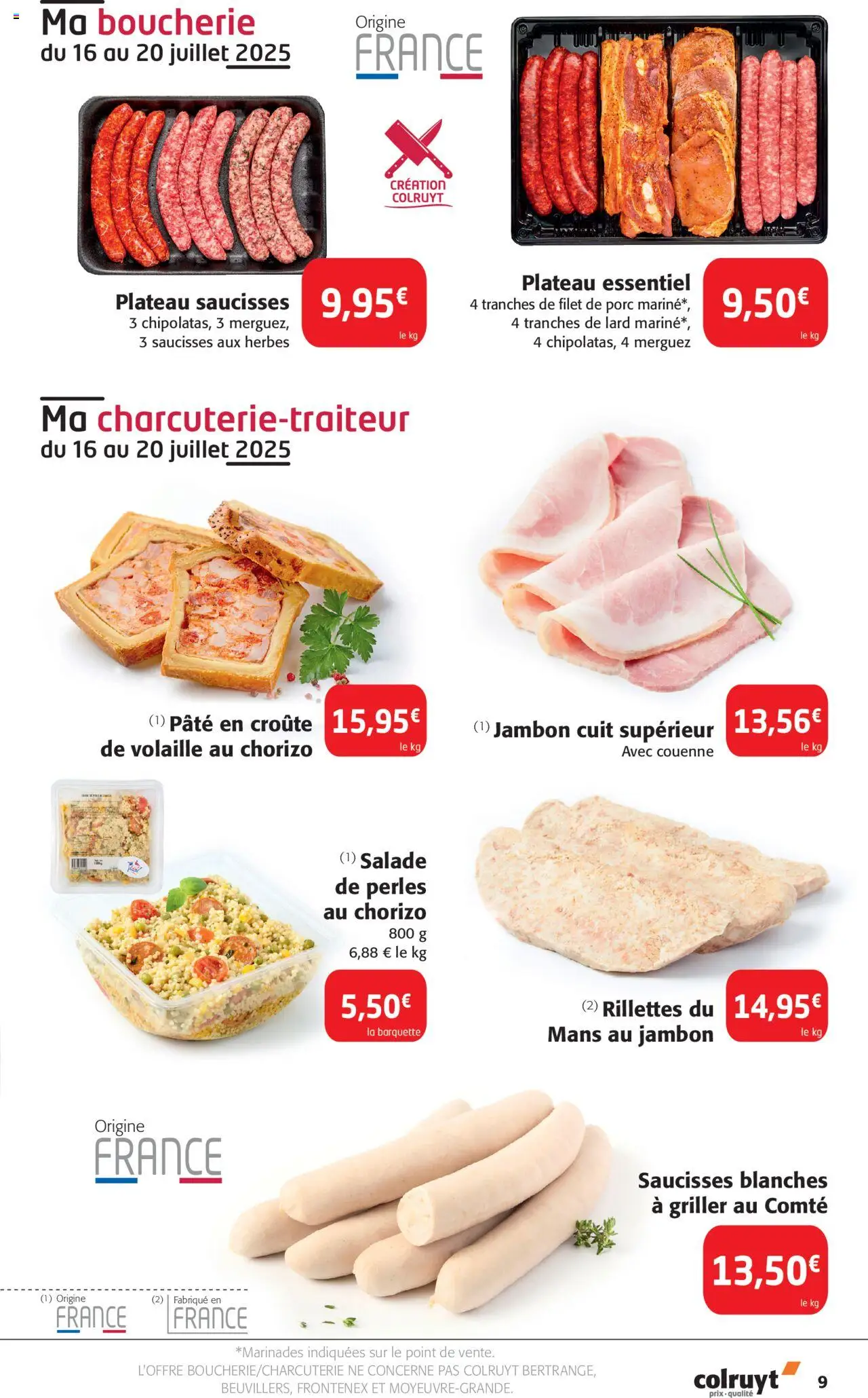 Colruyt catalogue - page 9 - valable à partir du 16/07/2025