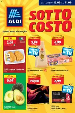 Anteprima Volantino Aldi	 valida dal 15/09/2025
