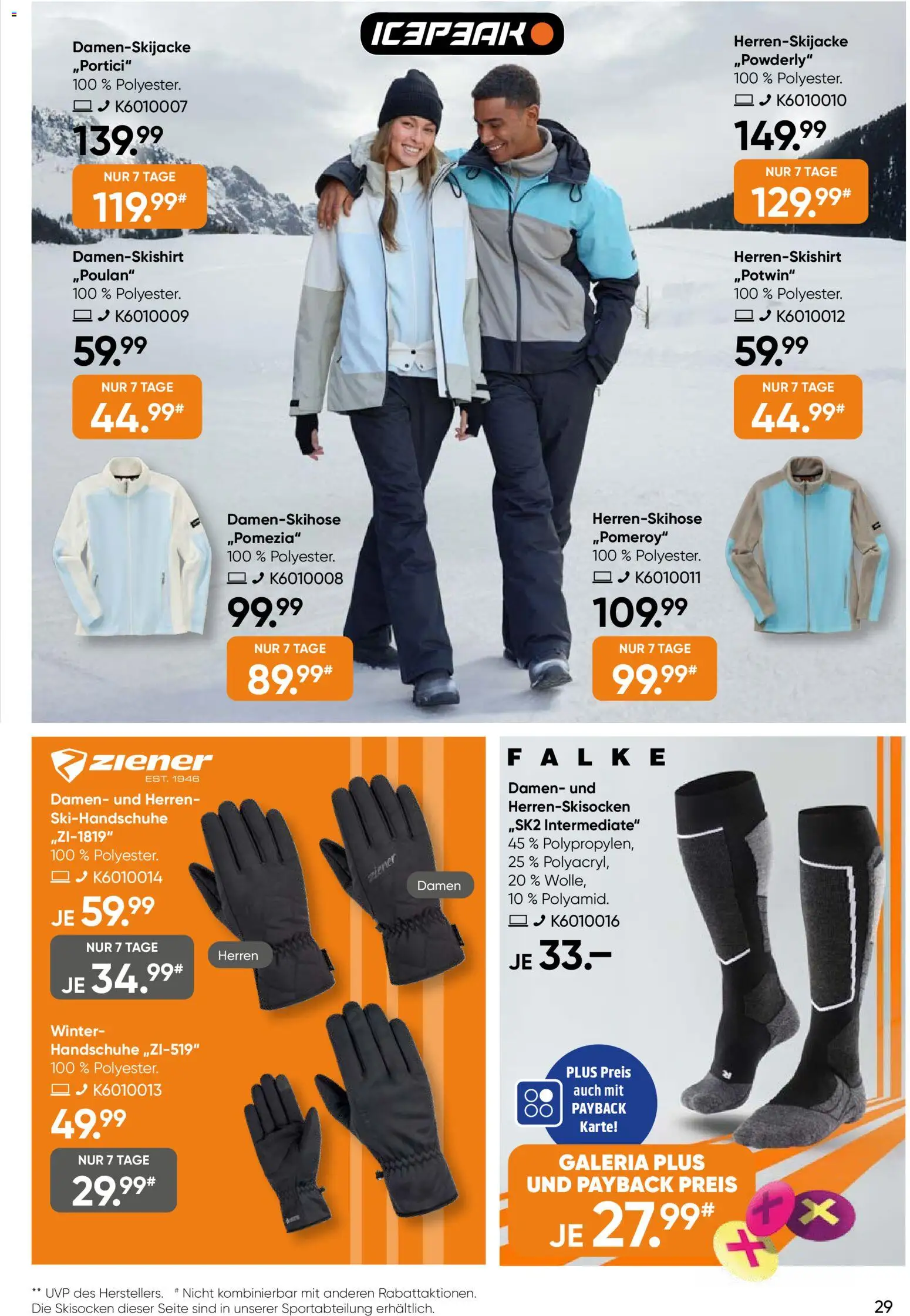 Galeria Karstadt Kaufhof Prospekt 	 - Seite 29 - gültig ab 03.12.2025