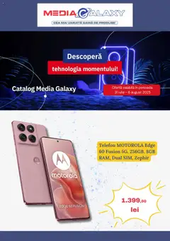 Catalog Media Galaxy valabil de la 31.07.2025