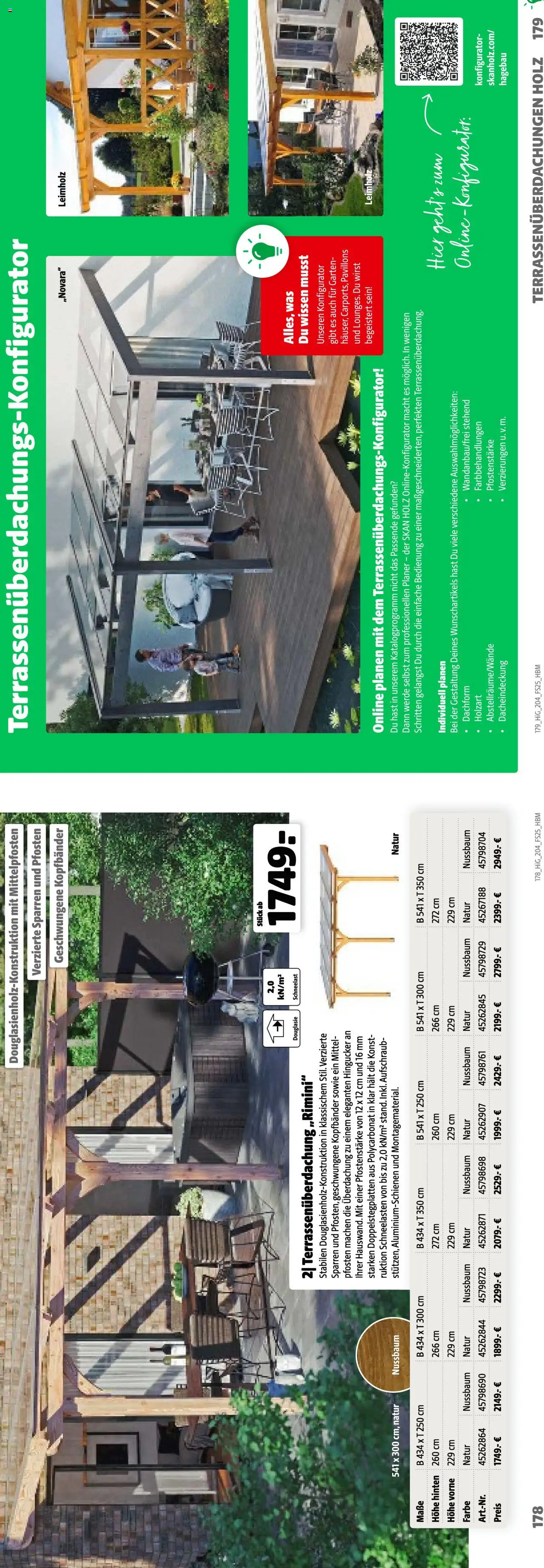 Hagebau Katalog Gartengestaltung - Seite 179 - gültig ab 01.03.2025