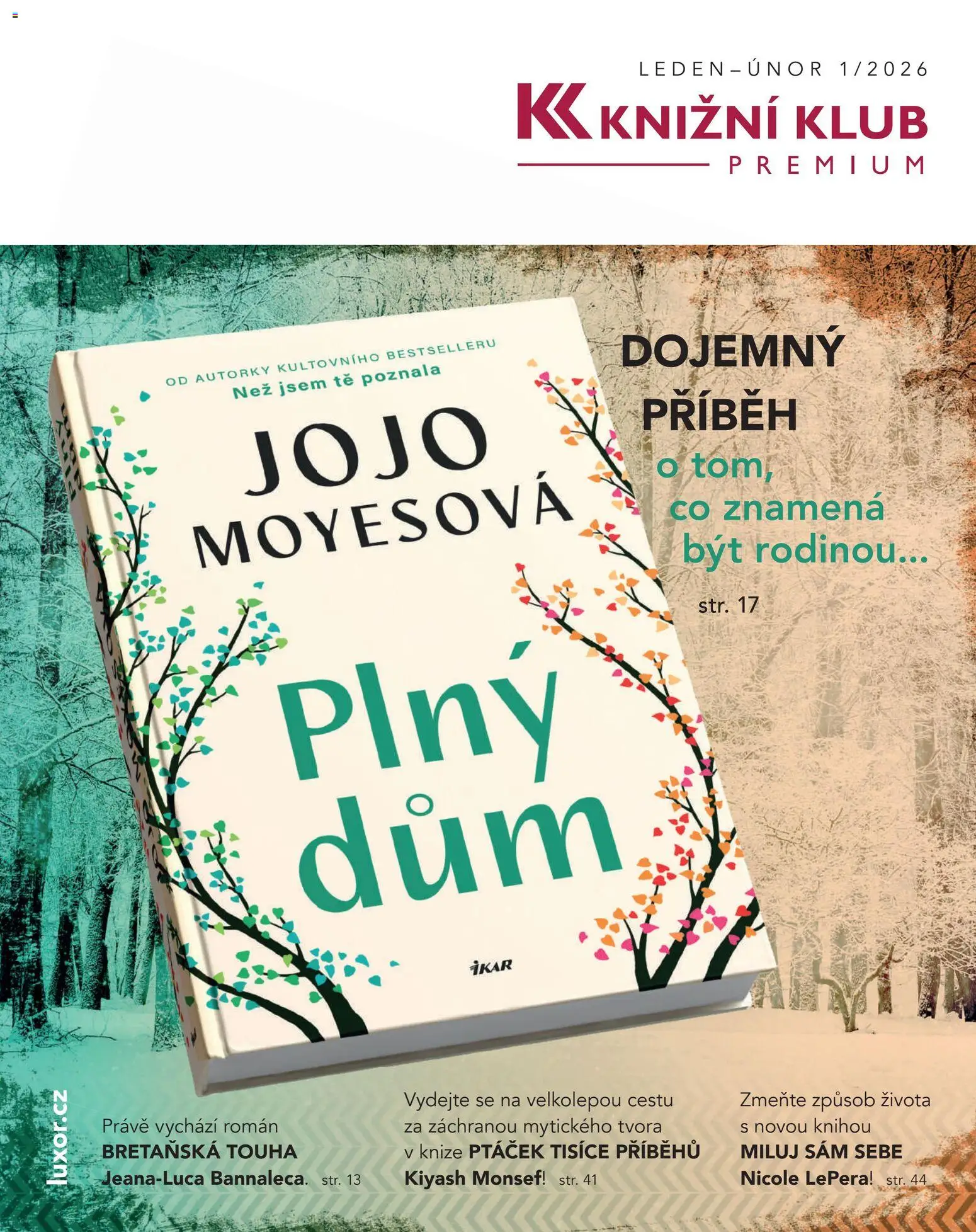 Knižní klub leták - strana 1- platný od 01.01.2026