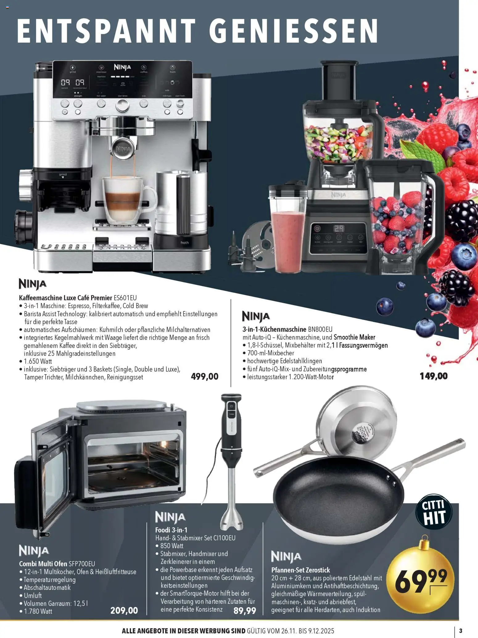 CITTI Markt  Ideen fürs Fest - Seite 3 - gültig ab 26.11.2025