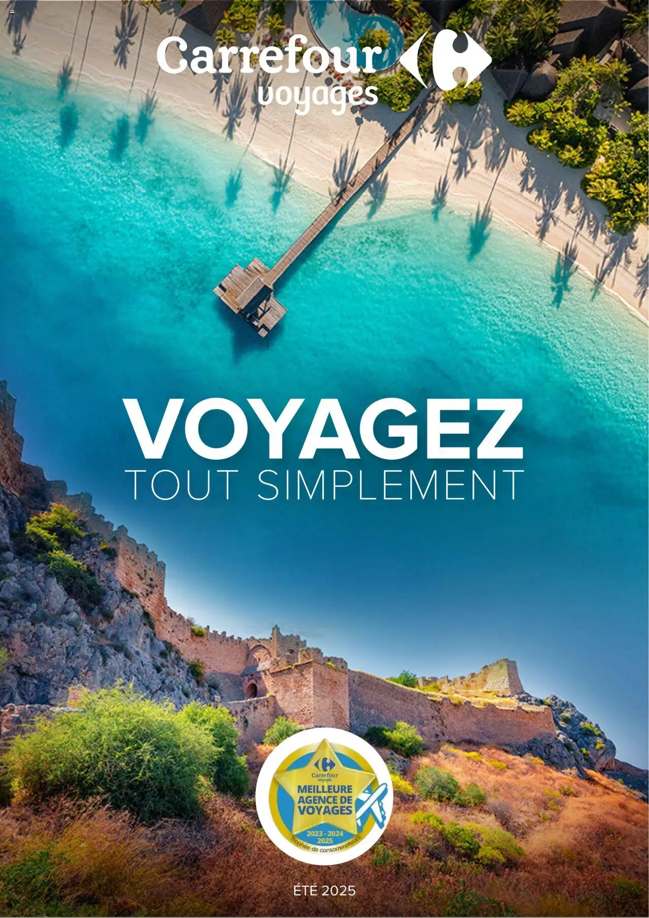 Carrefour Voyagez tout simplement - page 1 - valable à partir du 01/07/2025