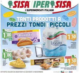 Anteprima Volantino SISA	 valida dal 04/11/2025