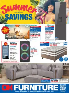 Preview OK Furniture - Namibia  Specials valid from 27/12/2025