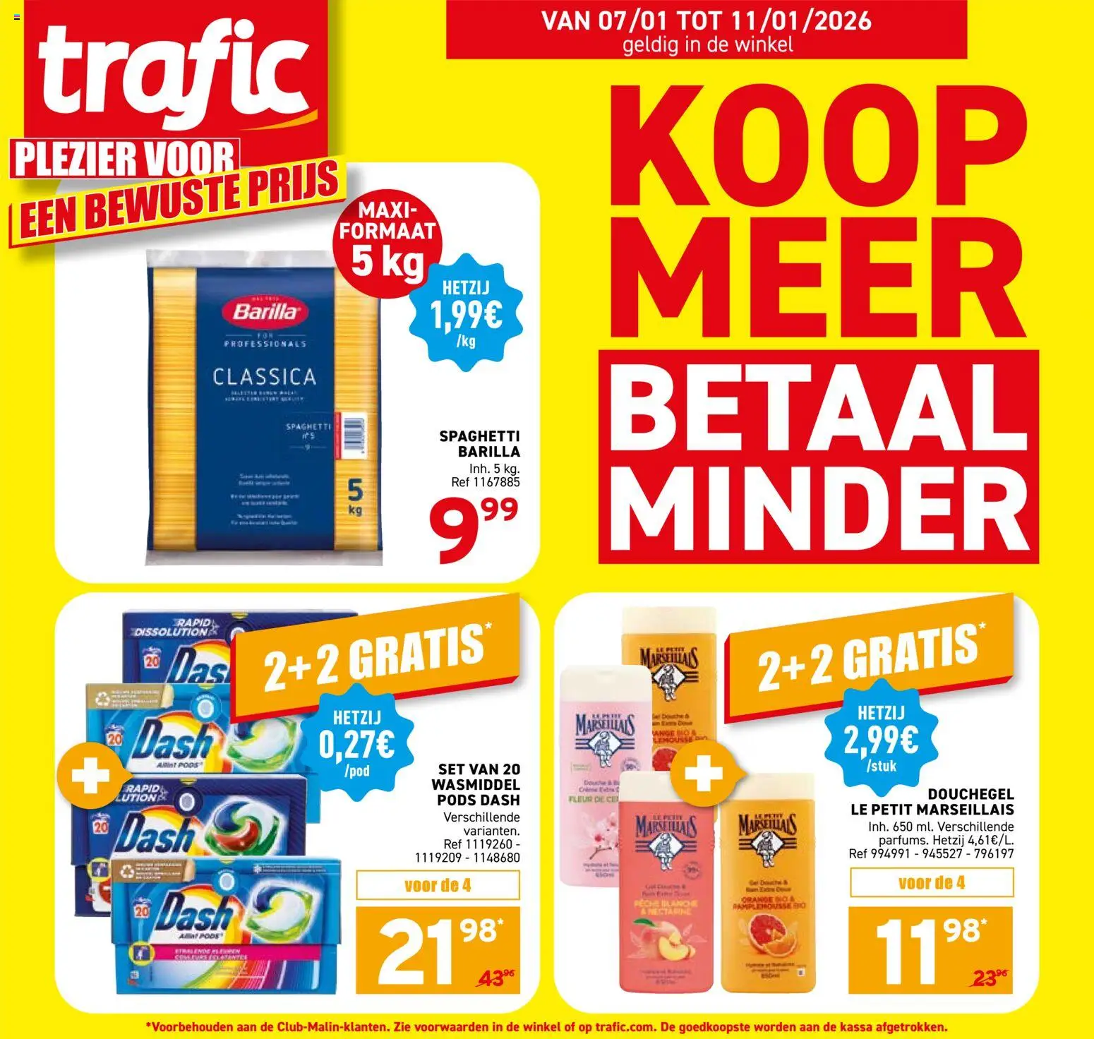 Trafic - Folder - pagina 1- geldig vanaf 07/01/2026